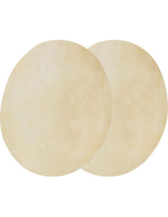 Cabeza de Tambor de Cuero de Búfalo Bnineteenteam 30 cm 2 Pcs 2