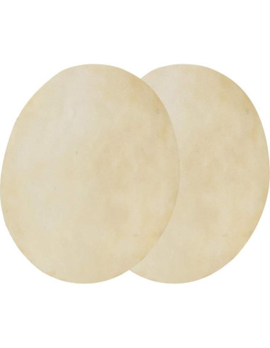 Cabeza de Tambor de Cuero de Búfalo Bnineteenteam 30 cm 2 Pcs