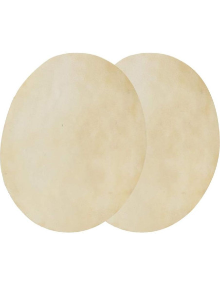 Cabeza de Tambor de Cuero de Búfalo Bnineteenteam 30 cm 2 Pcs