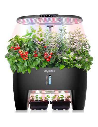 Kit de Cultivo Hidropónico Dryades 16 Cápsulas 7L LED 24W