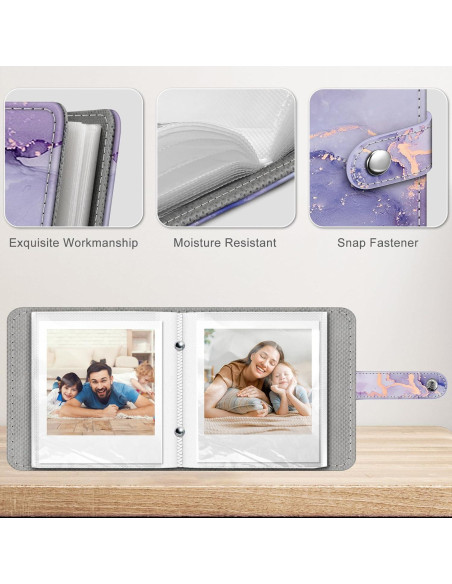 Álbum de fotos Fintie para Polaroid y Fujifilm - 52 bolsillos