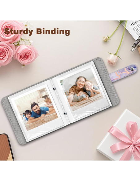 Álbum de fotos Fintie para Polaroid y Fujifilm - 52 bolsillos