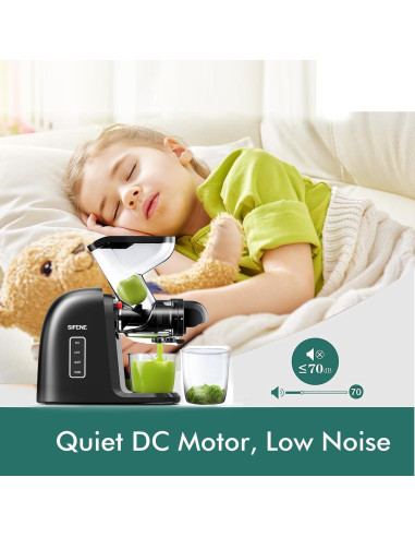 Exprimidor SIFENE JS3105 Doble Boca 3" Anti-Obstrucción