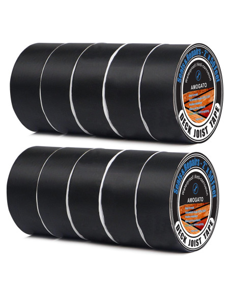 Cinta Butílica para Vigas AMOGATO 5 cm x 15 m - Paquete de 10 Cinta Butílica para Vigas AMOGATO 5 cm x 15 m - Paquete de 10