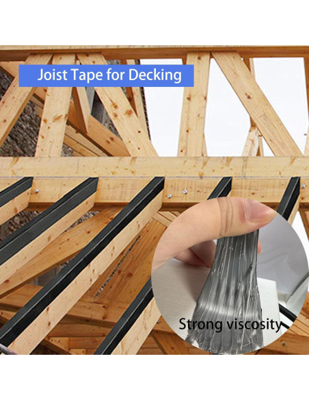 Cinta Butílica para Vigas AMOGATO 5 cm x 15 m - Paquete de 10 Cinta Butílica para Vigas AMOGATO 5 cm x 15 m - Paquete de 10