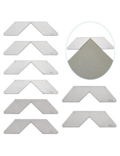 Juego de 8 Herramientas de Corte de Esquina OLYCRAFT 2-10mm