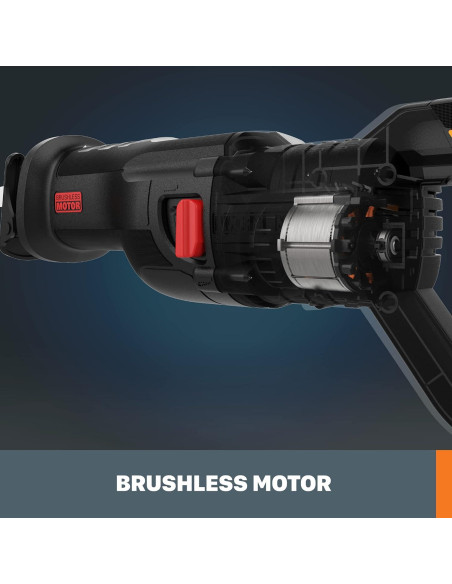 Sierra Recíproca Inalámbrica Worx Nitro WX516L 20V 2.5kg