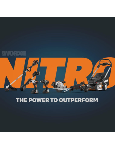 Sierra Recíproca Inalámbrica Worx Nitro WX516L 20V 2.5kg