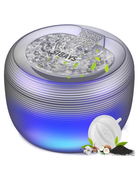Fuente de Agua Automática SIBAYS 3.5L para Gatos y Perros