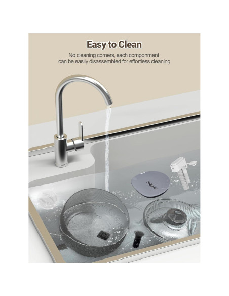 Fuente de Agua Automática SIBAYS 3.5L para Gatos y Perros