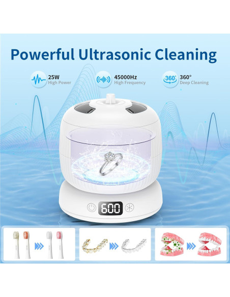 Limpiadora Ultrasónica de Retenedores Morole H14-W 4 Modos