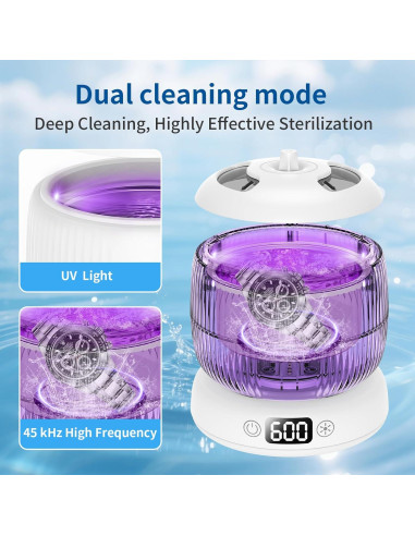 Limpiadora Ultrasónica de Retenedores Morole H14-W 4 Modos