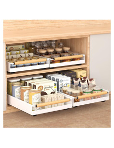 Organizador Extraíble Hocookeper Blanco 40.64x30.48 cm Cocina