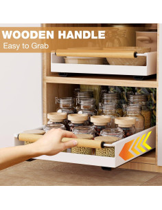 Organizador Extraíble Hocookeper Blanco 40.64x30.48 cm Cocina 2