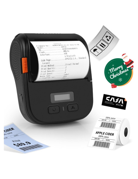 Impresora de Etiquetas Térmicas Rongta RPP30 Bluetooth 203 DPI