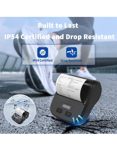 Impresora de Etiquetas Térmicas Rongta RPP30 Bluetooth 203 DPI