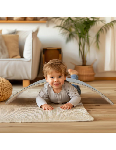 Tabla de Equilibrio de Madera Natural Woodenfun 83.82 cm Gris