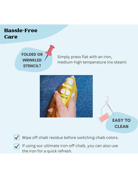 Plantilla de Acolchado Hancy Olas Modernas 31006 - Nylon 43x28 cm Plantilla de Acolchado Hancy Olas Modernas 31006 - Nylon 43x28 cm