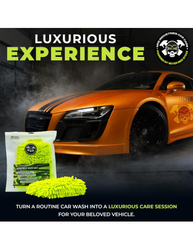 Guante de Lavado de Auto Microfibra NRS Industries Chenille