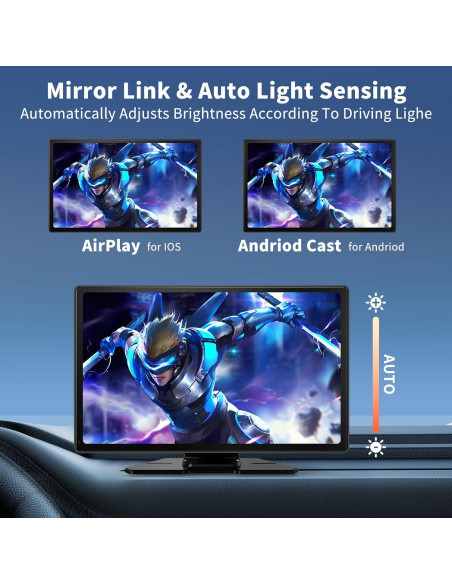 Pantalla Carplay Inalámbrica JoycePure 9" con Cámara 4K Pantalla Carplay Inalámbrica JoycePure 9" con Cámara 4K