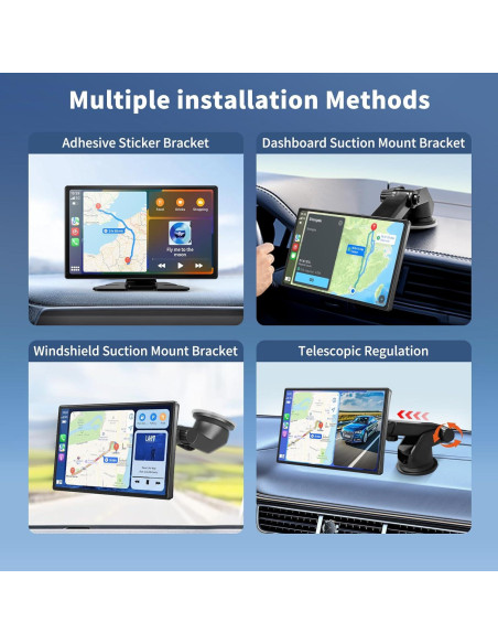 Pantalla Carplay Inalámbrica JoycePure 9" con Cámara 4K Pantalla Carplay Inalámbrica JoycePure 9" con Cámara 4K