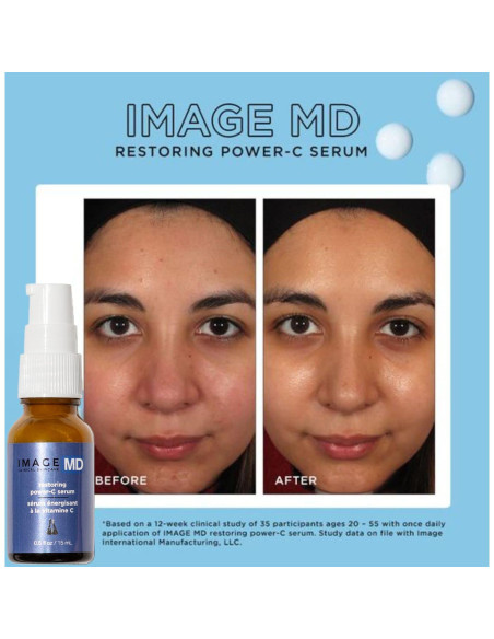 Suero Restaurador Power-C IMAGE MD 20% Vitamina C 14.79ml