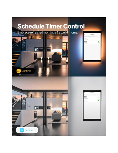 Bombilla LED Inteligente BR30 Sunco 8W RGB WiFi Paquete de 10