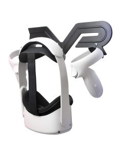 Soporte de Pared para Auriculares VR SINWEVR Negro - Organizador 5 Ganchos