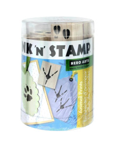 Conjunto de Sellos de Madera Hero Arts LL376 Animales 2