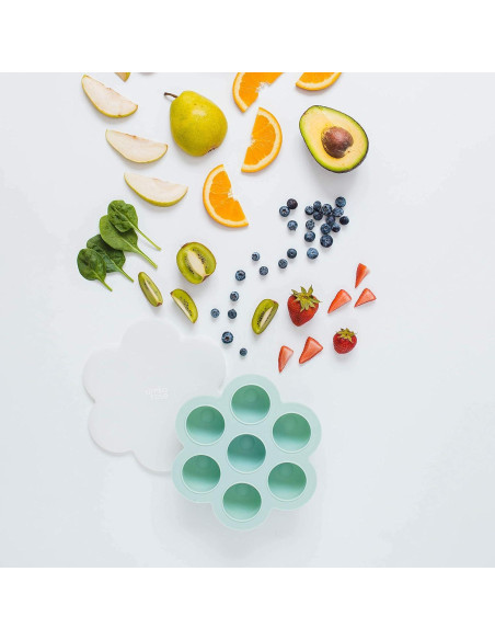 Contenedor de Almacenamiento para Bebés Simka Rose 7 Porciones 70ml