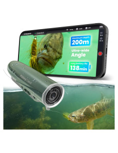 Cámara de pesca Chasing Fishing CamX HD 1080P a prueba de agua
