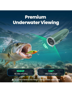 Cámara de pesca Chasing Fishing CamX HD 1080P a prueba de agua 2