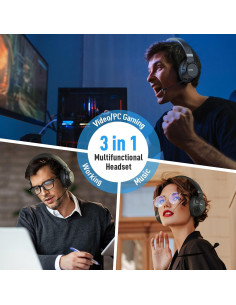 Auriculares Bluetooth COOSII SGH300-07 Inalámbricos 40H 2