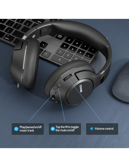 Auriculares Bluetooth COOSII SGH300-07 Inalámbricos 40H