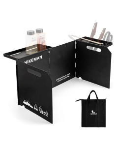 Paravientos Plegable HIKEMAN para Estufa de Camping 45x25cm