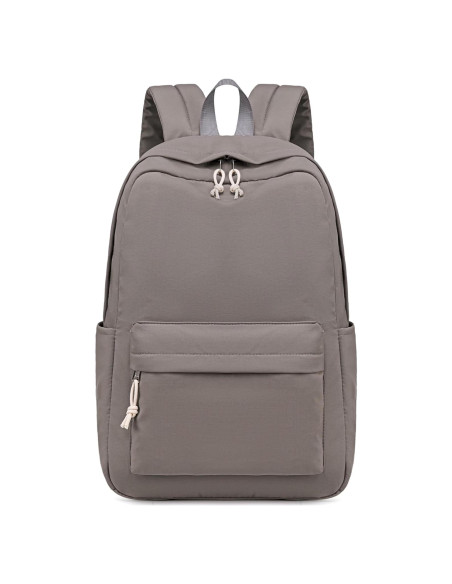Mochila Escolar Bluboon para Niñas 20L Gris Claro