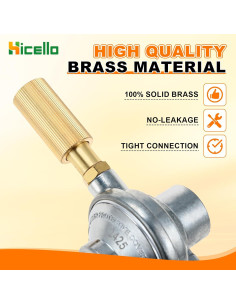 Regulador de horno Camp Chef SPG25-17 para camping 2