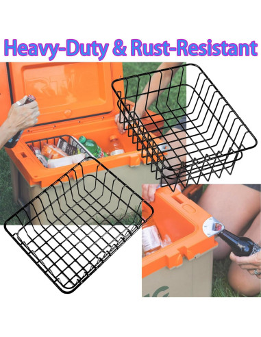 Cesta de Enfriador RTIC 32QT - Acero Inoxidable 2-Pack