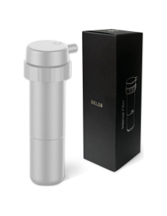 Filtro Ultra Interno BKLES para Agua Eléctrico Camping Plateado