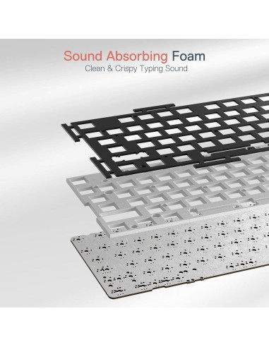 Teclado Gaming Redragon K668 RGB 104 Teclas con Cable