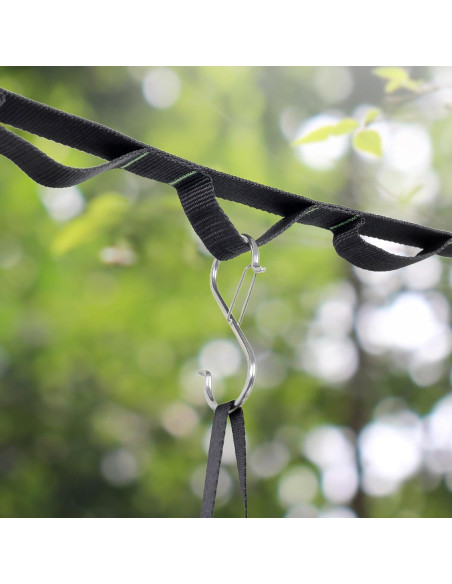 Organizador Colgante Camping Ayaport 6.1m 20 Lazos 4 Ganchos