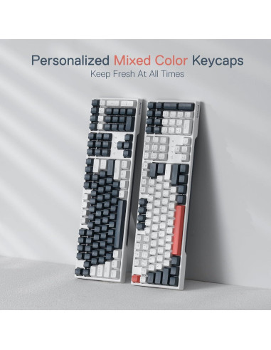 Teclado Gaming Redragon K668 RGB 104 Teclas con Cable