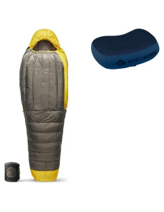 Saco de Dormir Sea to Summit Spark + Almohada Aeros Azul