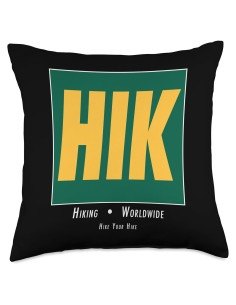 Almohada HIK 18x18 para Amantes de la Naturaleza