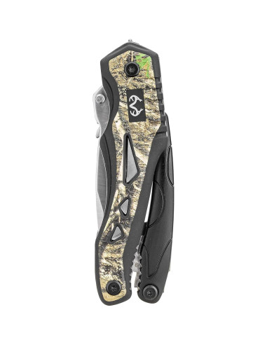 Multi-Herramienta 10-en-1 Realtree con Cuchillo Plegable 7.62 cm
