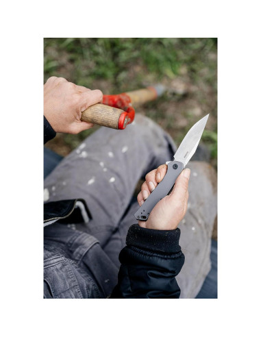 Cuchillo de bolsillo Kershaw Align, acero inoxidable, 8 cm