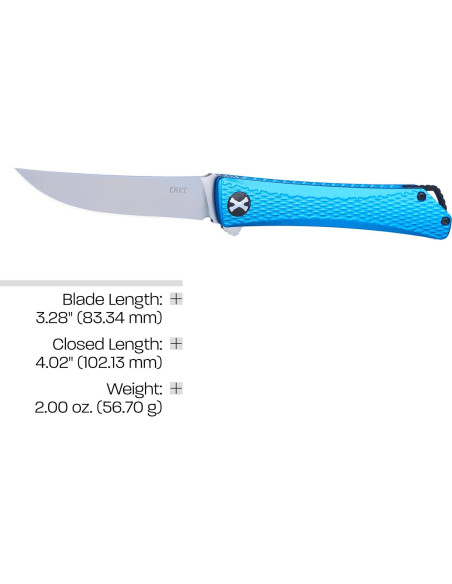 Cuchillo Plegable CRKT Kalbi 7540 Acero Acuto 440 Aluminio Cuchillo Plegable CRKT Kalbi 7540 Acero Acuto 440 Aluminio