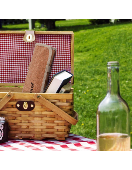 Juego de Cuchillos de Cocina Vintage hecef - 5 Piezas Acero Inoxidable