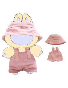 Conjunto de Ropa Rosa para Muñecas de 17cm WNRTSA