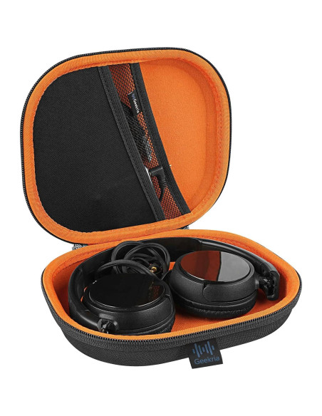 Funda Dura Geekria para Auriculares Sony MDR-ZX - Negro Funda Dura Geekria para Auriculares Sony MDR-ZX - Negro